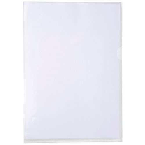 Etui carton de 100 poch. coin pvc lisse hr 13/100e A4 - Image principale