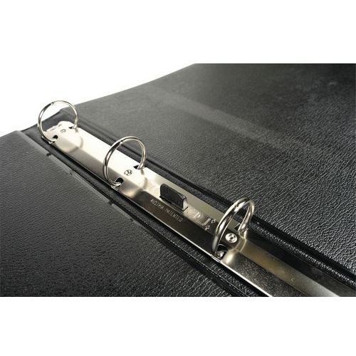 Classeur rembordé PVC dos rond 4 anneaux 30mm - A3 horizontal - Image 3