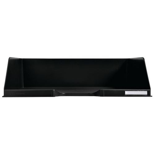 Lot de 4 Corbeille à courrier COMBO MAXI à l'italienne noir - Image 2