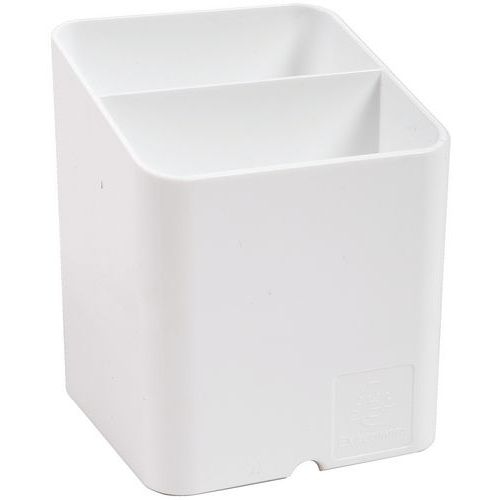 Lot de 10 Pot à crayons PEN-CUBE Office blanc - Image 2