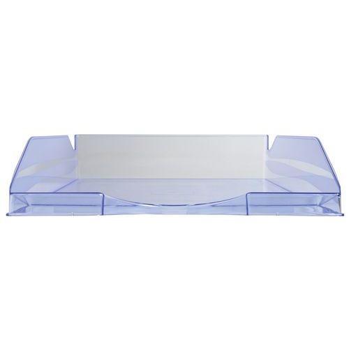 Lot de 10 Corbeille à courrier ECOTRAY bleu glacé - Image 2
