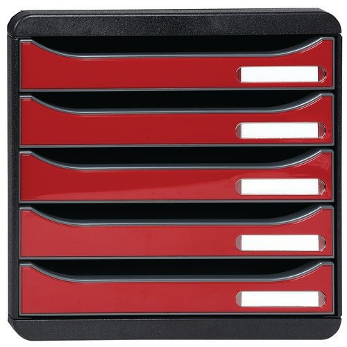 Big-box plus noir/rouge carmin glossy - Image 2