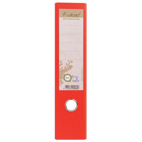 Lot de 10 Class. remb. papier Dos 80mm Forever A4 maxi col. assort. - Image 2