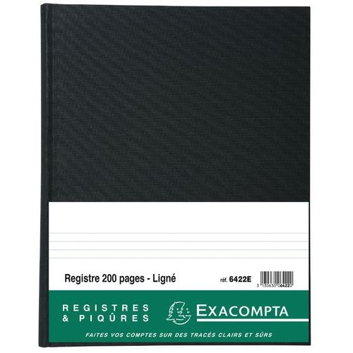 Registre 32x25cm ligne folioté 200 pages - Image 3