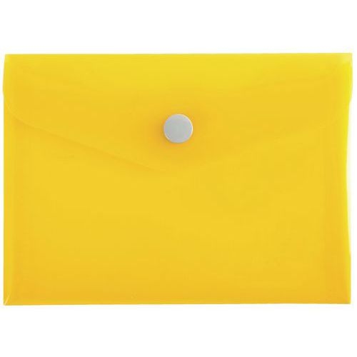 Lot de 30 Pochette pression Iderama en PP 14x10 cm Couleurs assorties - Image 2