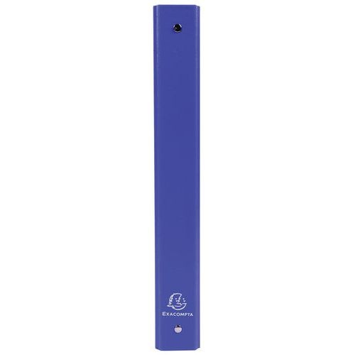 Lot de 20 Classeur rembordé PP 4 anneaux 30mm - A4 - Bleu foncé - Image 3