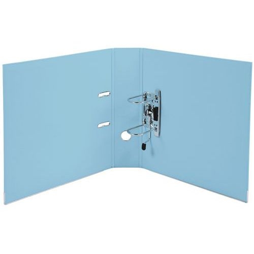 Lot de 10 Class. Prem'Touch int. et ext. en PP Dos 80mm A4 Bleu clair - Image 4