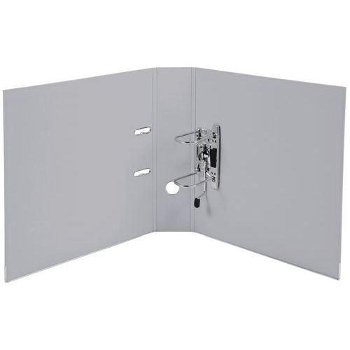 Lot de 10 Classeur à levier Prem'Touch - Dos 80mm - A4 maxi Gris foncé - Image 2