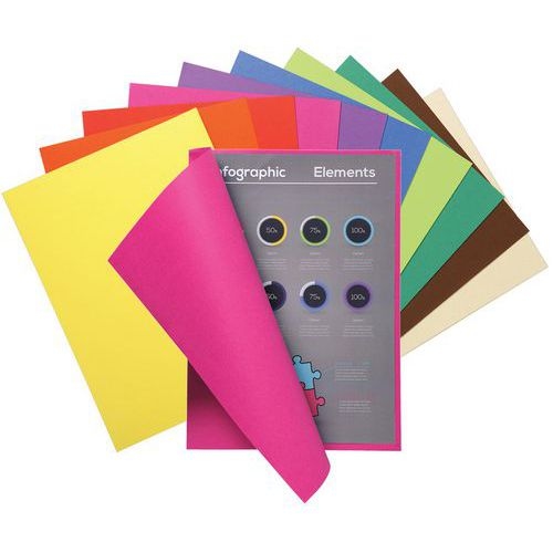 Lot de 10 paquets de 30 sous-chemises FLASH 80 100% recyclé – 22x31cm - Image 2
