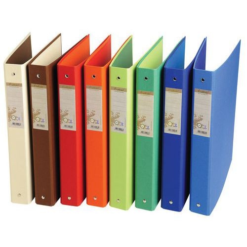 Lot de 10 Class. remb. papier 4 anneaux 30mm Forever A4 8 col. assort. - Image 4