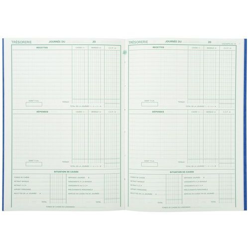 Lot de 10 Brouillard journalier 40 pages - Image 3