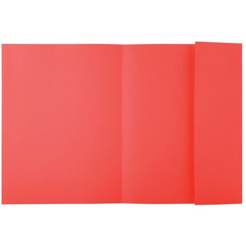 Lot de 5 paquets de 50 chemisess 1 rabat ROCK''S 210 - 24x32cm rouge - Image 2