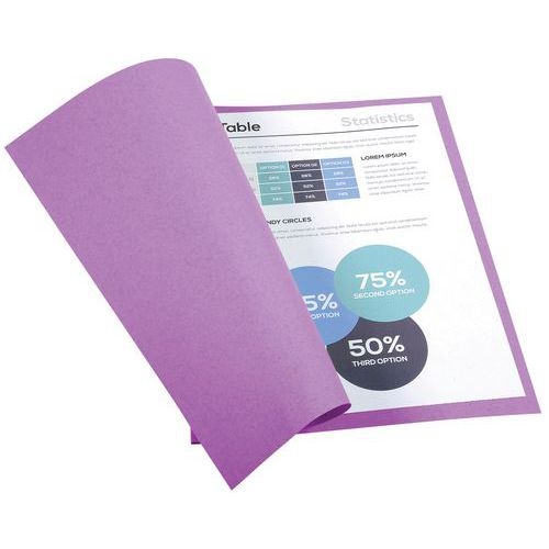 Lot de 5 paquets de 100 chemisess Forever 170 100% recyclé - 24x32cm - Image 3