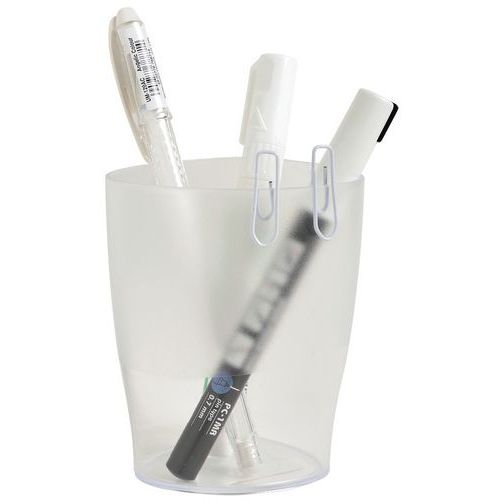 Lot de 10 Pot à crayons Ecopen Office cristal - Image 4