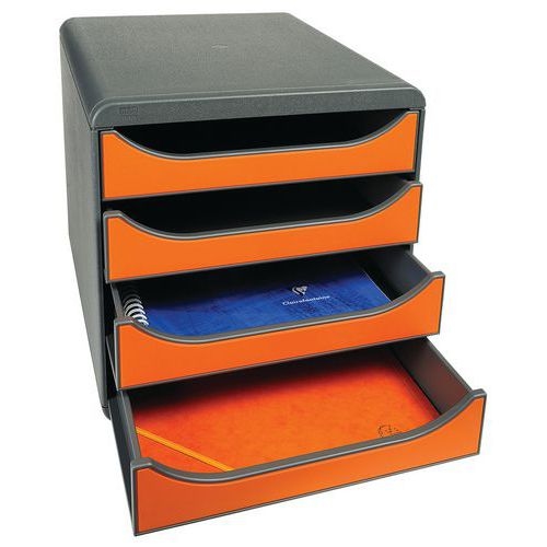 Big box iderama noir, tangerine - Image 2