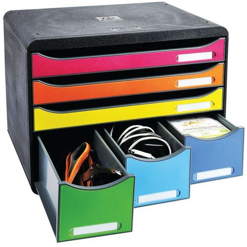 Store-box maxi 6 tiroirs iderama arlequin - Image 2