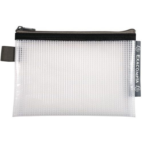 Lot de 10 Pochette à fermeture éclair en plast. souple A6 col. assort. - Image 4
