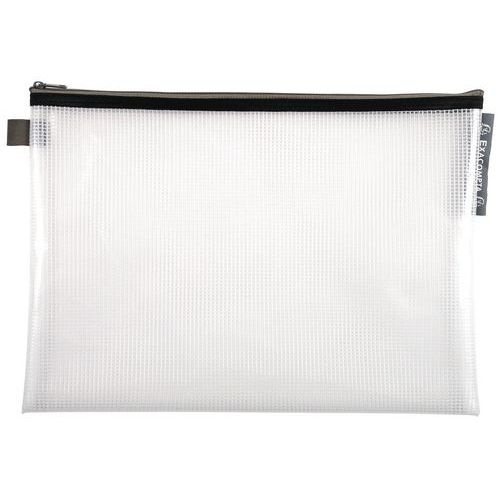 Lot de 10 Pochette à fermeture éclair en plast. souple A4 col. assort. - Image 2