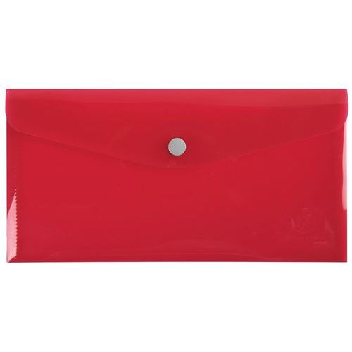 Lot de 30 Pochette pression Iderama en PP 23x12 cm Couleurs assorties - Image 5
