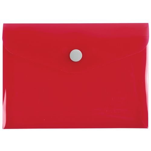 Lot de 30 Pochette pression Iderama en PP 14x10 cm Couleurs assorties - Image 5