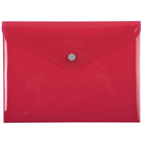 Lot de 30 Pochette pression Iderama en PP 23x17 cm Couleurs assorties - Image 5