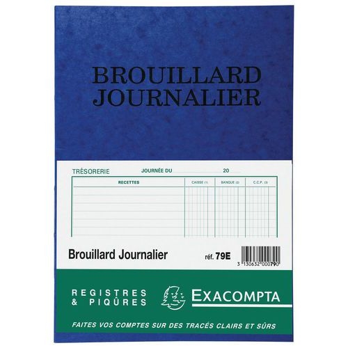 Lot de 10 Brouillard journalier 40 pages - Image 4