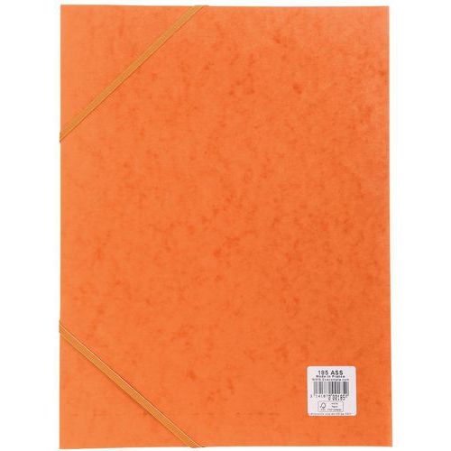 Lot de 25 Bte de class. Cartobox Dos 25mm cte lustrée A4 orange - Image 3
