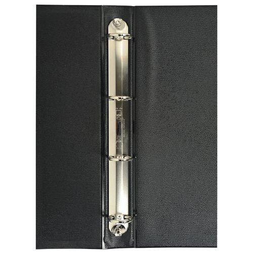 Classeur rembordé PVC dos rond 4 anneaux 30mm - A3 horizontal - Image 5