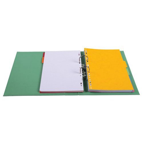 Lot de 10 Classeur à levier PVC A4 dos 70mm Couleurs assorties vives - Image 4