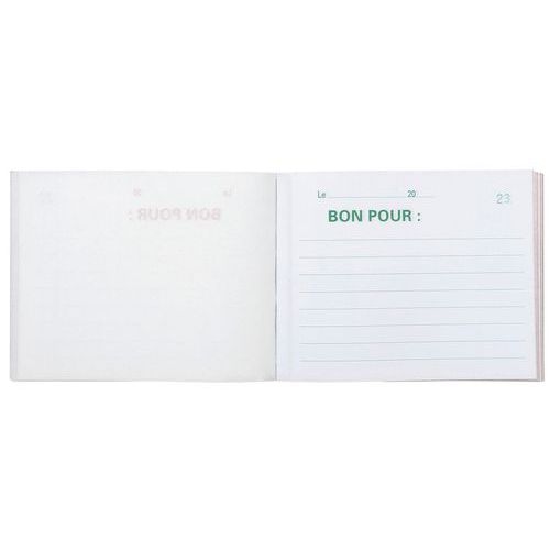 Lot de 10 Manifold Bon pour 10,5x13,5cm 50 feuillets dupli autocop. - Image 5