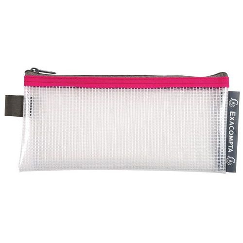 Lot de 10 Pochette à fermeture éclair plast. souple Stylos col. assort - Image 3