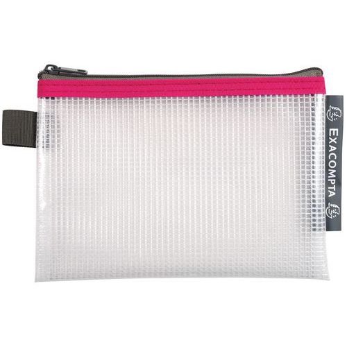 Lot de 10 Pochette à fermeture éclair en plast. souple A6 col. assort. - Image 5
