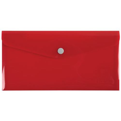Lot de 30 Pochette pression Iderama en PP 23x12 cm Couleurs assorties - Image 4