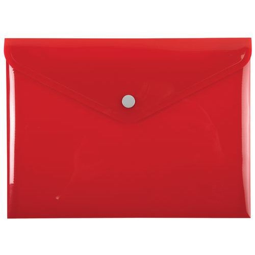 Lot de 30 Pochette pression Iderama en PP 23x17 cm Couleurs assorties - Image 2