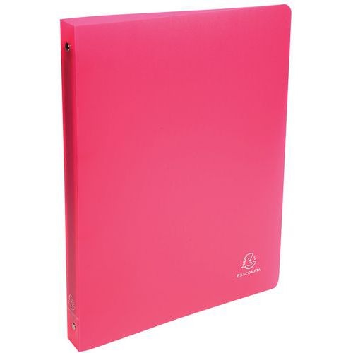 Lot de 20 Classeur 4 anneaux 20 mm PP Chromaline A4 Couleurs assorties - Image 2