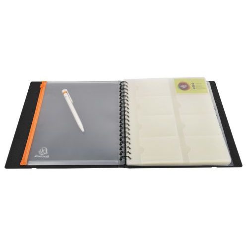 Lot de 5 Porte-cartes de visite EXACARD 320 cartes - Image 5