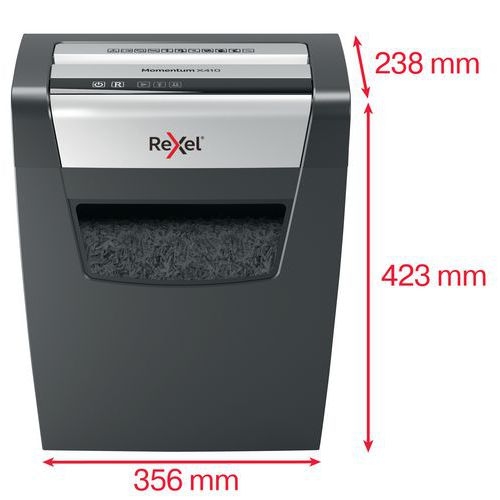 Destructeur manuel Momentum X410 Rexel - Image 2