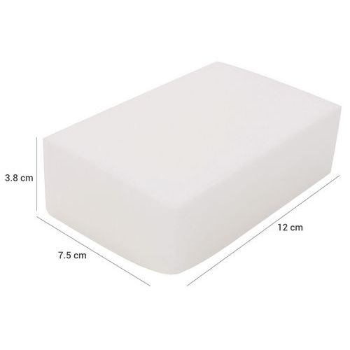 Lot de 8 éponge MiraClean big blanc - Vileda - Image 4