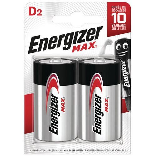 Lot de 2 Piles Max D - Lot de 2 - Energizer - Image principale