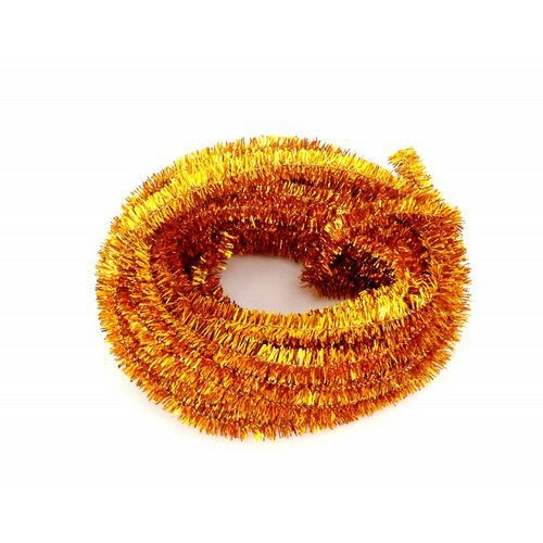 Écheveau 10 m chenille scintillante 6 mm - or - Image principale
