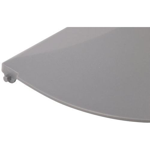 Couvercle pour poubelle 26 L, Coloris : Gris - Image 5