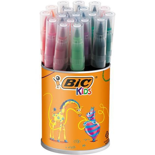 Pot 18 feutres pinceaux visaquarelle Bic - Image principale