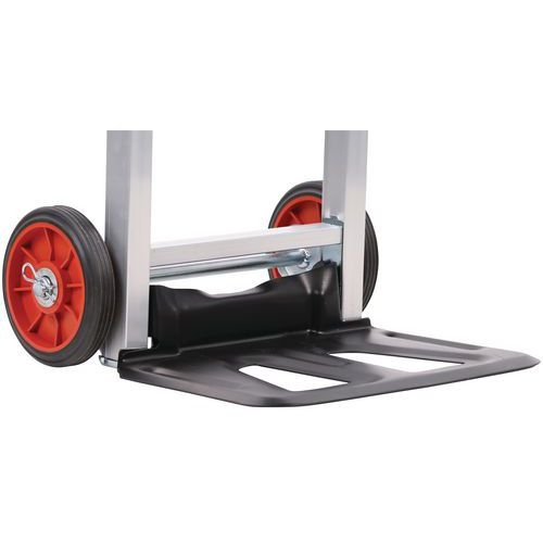 Diable alu - Roues caoutchouc - Capacité 90 kg - Image 6