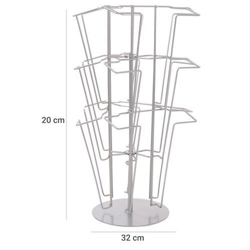 Carrousel pour brochures Twin 9 compartiments - A4 - Image 7