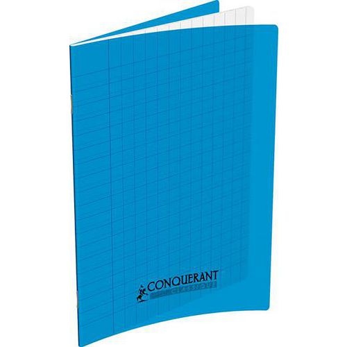 Cahier polypropylène 90g 60 pages seyes 17x22 cm  - bleu - Image principale