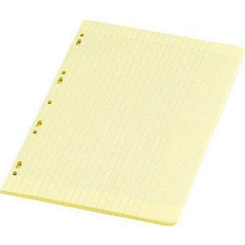 Feuillet recharge classeurs 100 pages A4 seyes 80g  - Jaune (Etui de 50) - Image principale