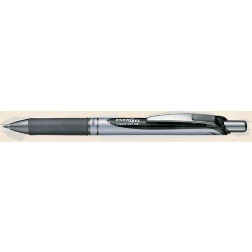 Stylo roller Energel Pentel rétractable pointe 0.7 mm - noir - Image principale