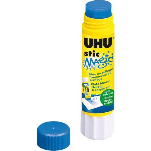 Bâton colle UHU couleur 8 g. - Image principale