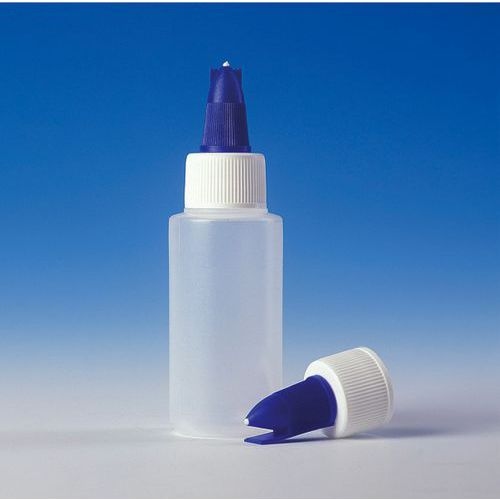 Flacon vide, pour colle liquide (50 ml) avec applicateur (Sachet de 10) - Image principale