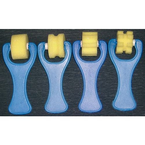 Ensemble de 4 rouleaux à peindre créatifs 25 mm - Image principale